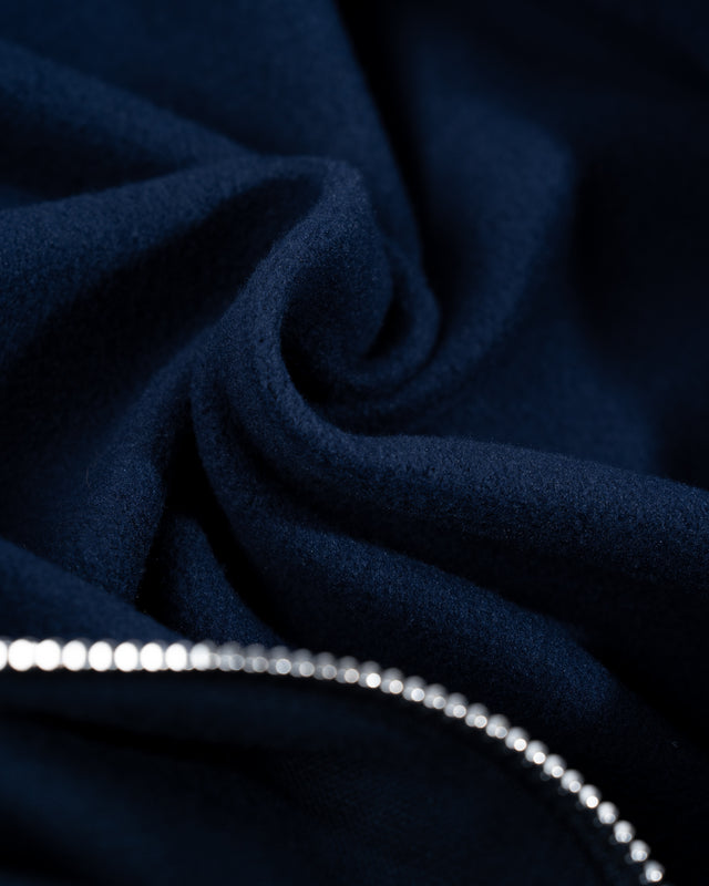 SEIZE - ANTISTATIC HALF ZIP OVERSIZED HOODIE - OCEAN CURRENT