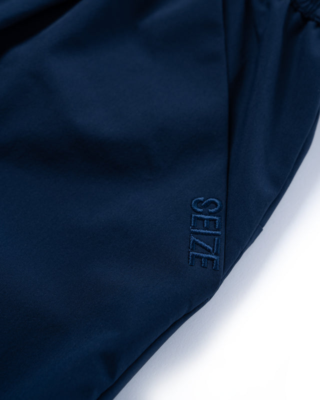 SEIZE - TECH ONE TUCK FROZEN DWR SHORTS - NAVY