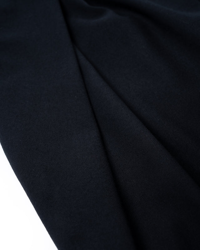 SEIZE - TWILL SUITING BALLOON PANTS - NOIR GLOSS