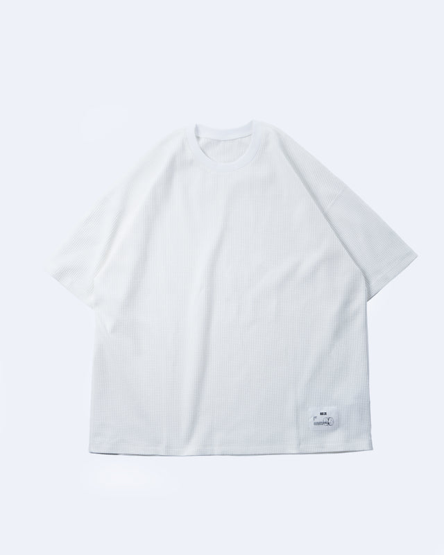 SEIZE - LIGHT WAFFLE S/S TEE - BLANK