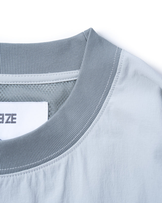SEIZE - TECH COOLTOUCH AEROWING TOP - CONCRETE WHITE