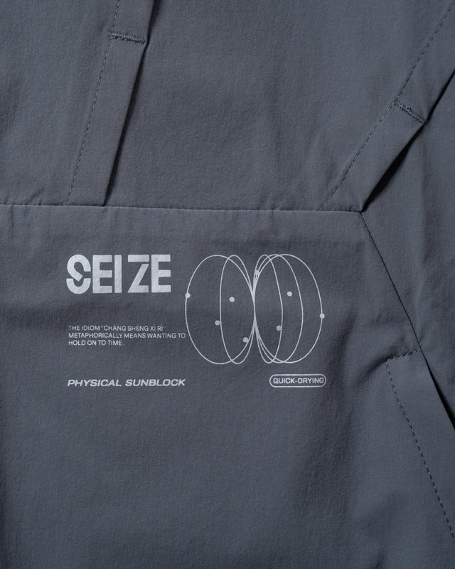 SEIZE - TECH AIRDRIFT SUN PROTECTION JACKET - THE MOON