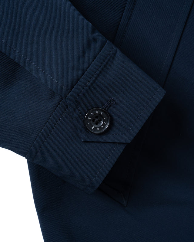 SEIZE - SOLOTEX TWILL DRAWCORD BLOUSON - DEEP MARINE
