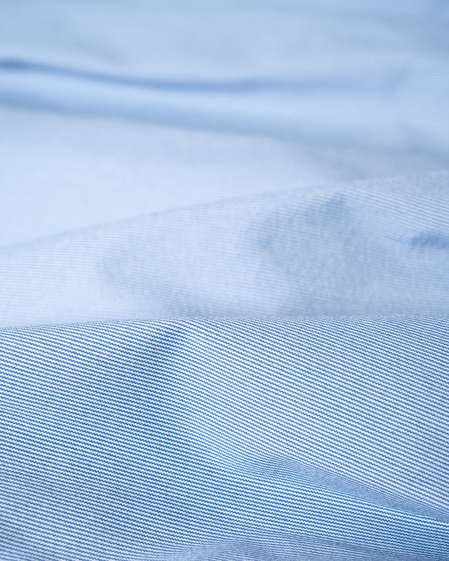 SEIZE - PINSTRIPES BALLOON SHIRT - CLOUD BREEZE