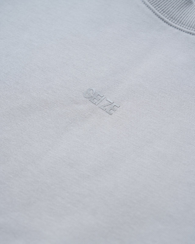 SEIZE - ANTISTATIC LOOSE FIT SWEAT CREW - OVERCAST