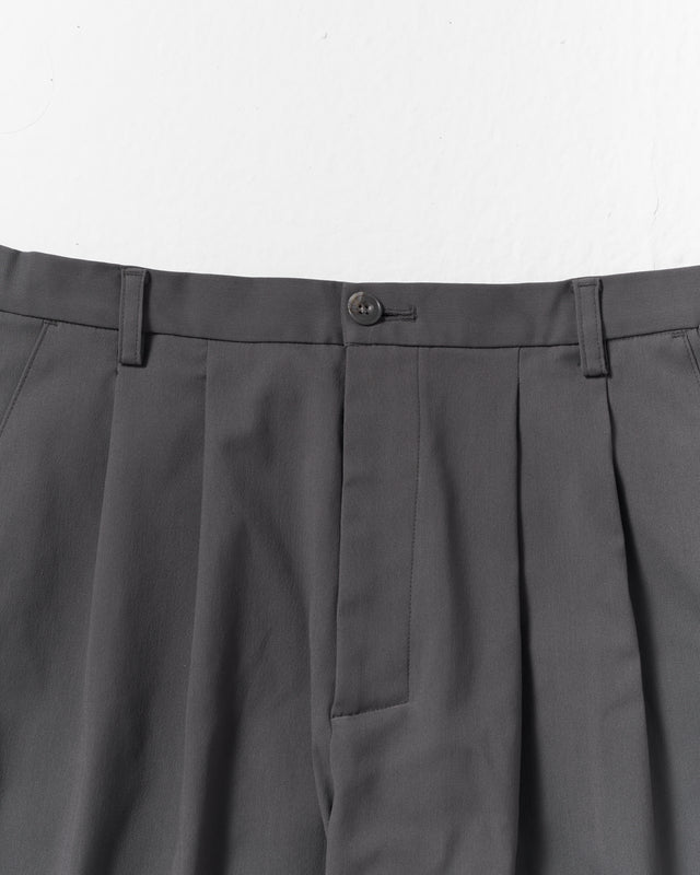 SEIZE 002 - CORDURA COMBAT WOOL 2 TUCK TAPERED PANTS - GENTLE GRAY