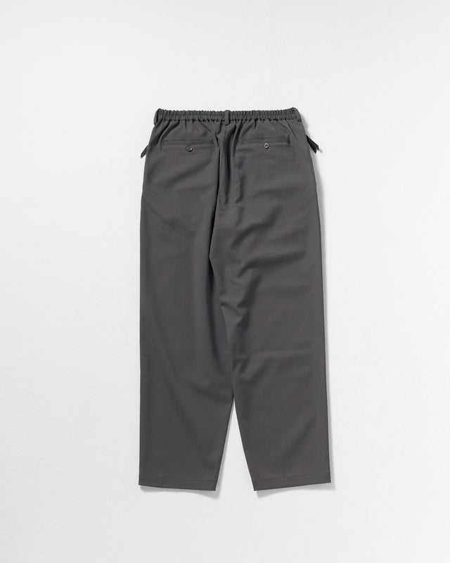 SEIZE 002 - CORDURA COMBAT WOOL 2 TUCK TAPERED PANTS - GENTLE GRAY