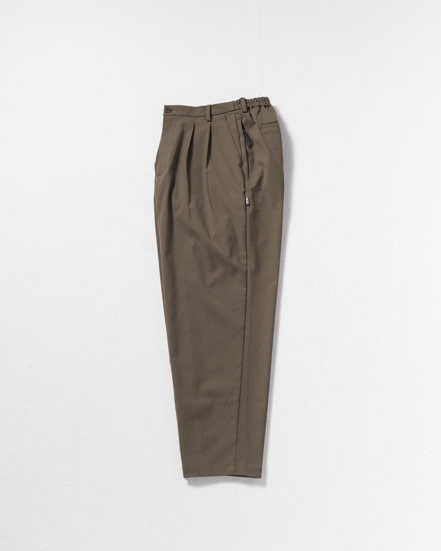 SEIZE 002 - CORDURA COMBAT WOOL 2 TUCK TAPERED PANTS - SANDALWOOD