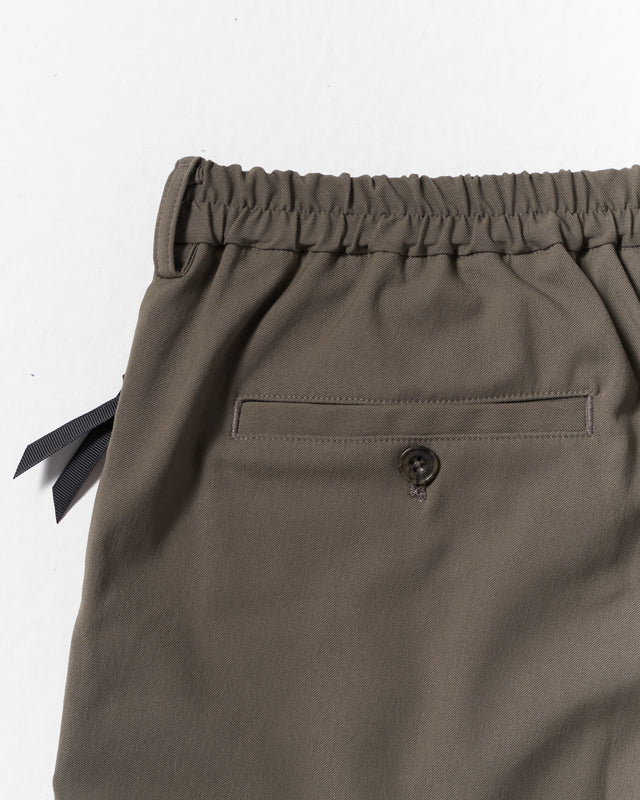 SEIZE 002 - CORDURA COMBAT WOOL 2 TUCK TAPERED PANTS - SANDALWOOD