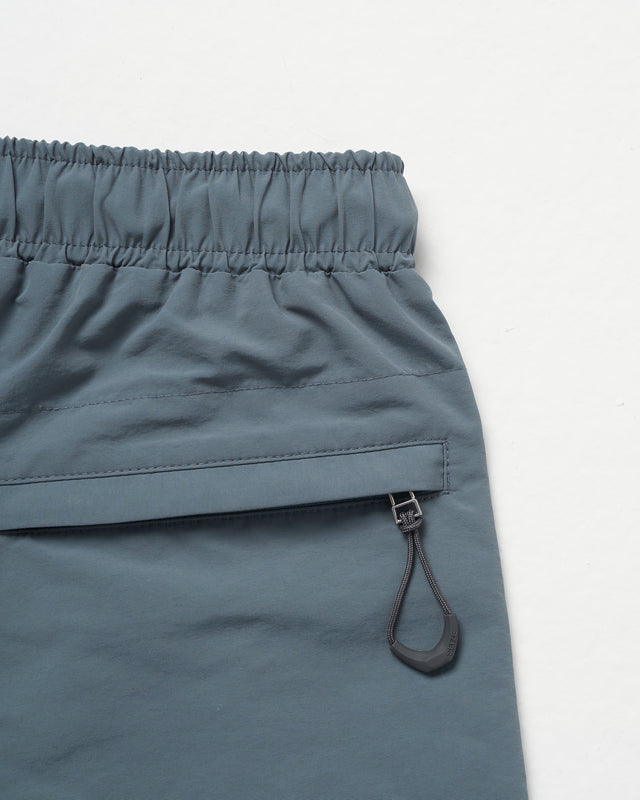 SEIZE - TECH 2 TUCK BOARD SHORTS - LAKE GREY