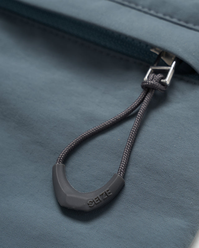 SEIZE - TECH 2 TUCK BOARD SHORTS - LAKE GREY