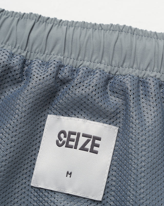 SEIZE - TECH 2 TUCK BOARD SHORTS - CLOUD GREY