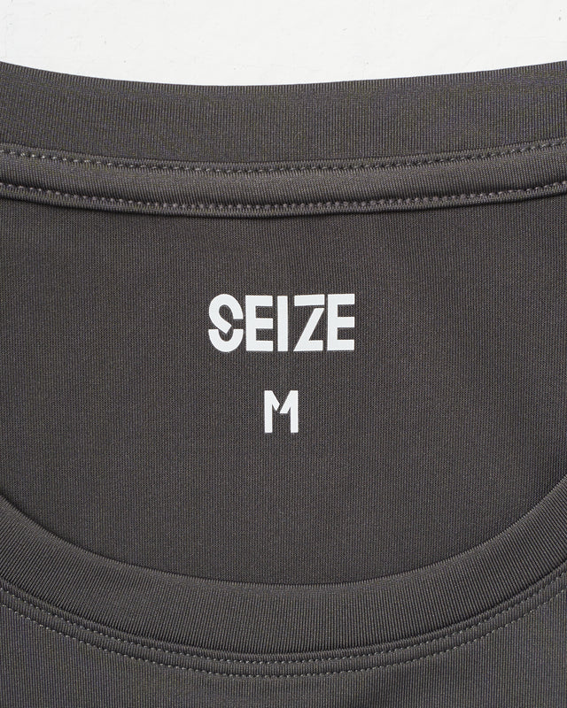 SEIZE BASIC - TECH TANK TOP - CEMENT GREY