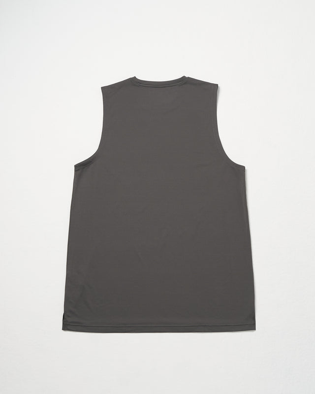 SEIZE BASIC - TECH TANK TOP - CEMENT GREY