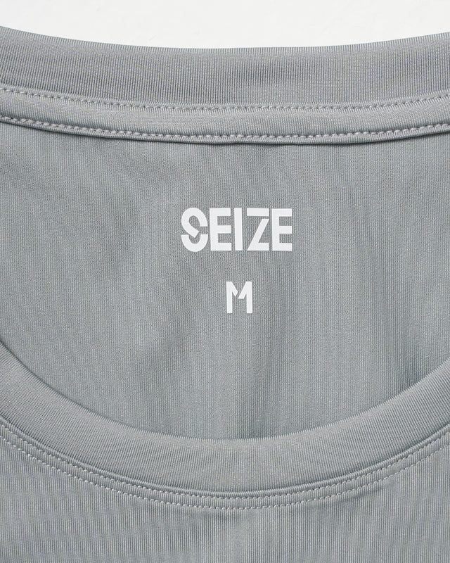 SEIZE BASIC - TECH TANK TOP - SLATE GREY