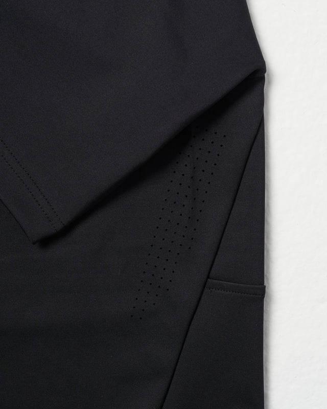 SEIZE - TECH ADV VERSATILITY TEE - MATTE BLACK
