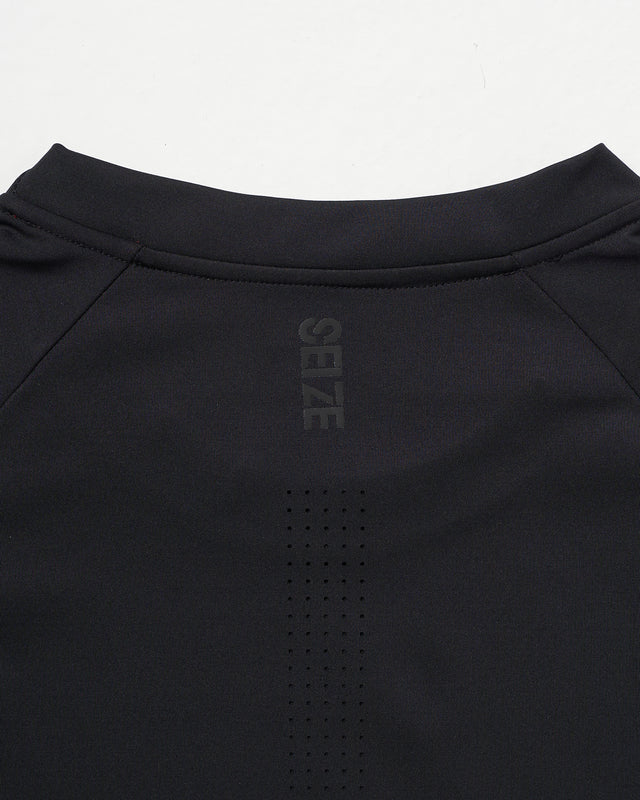 SEIZE - TECH ADV VERSATILITY TEE - MATTE BLACK