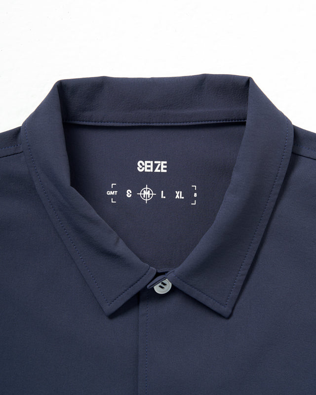 SEIZE - TECH COOLTOUCH SHIRT - SERENITY BLUE