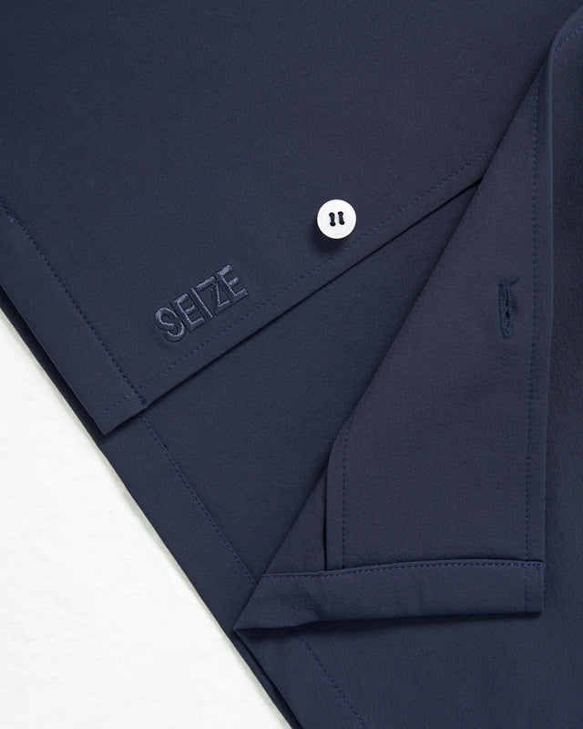 SEIZE - TECH COOLTOUCH SHIRT - SERENITY BLUE