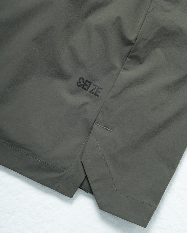 SEIZE - TECH AIRDRIFT SUN PROTECTION SHORTS - ASH FOREST