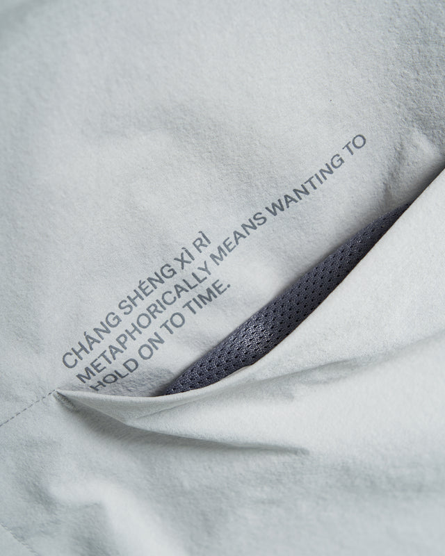 SEIZE - TECH AIRDRIFT SUN PROTECTION SHORTS - WHITETEA GREY