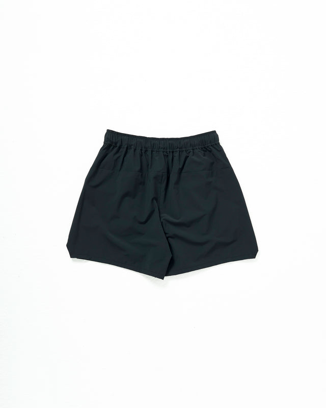 SEIZE - TECH ONE TUCK FROZEN SHORTS - NOIR