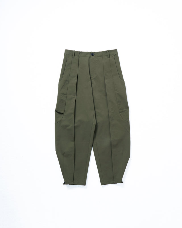 SEIZE - 003 AXIS TAPER UTILITY PANTS - EVERMOSS