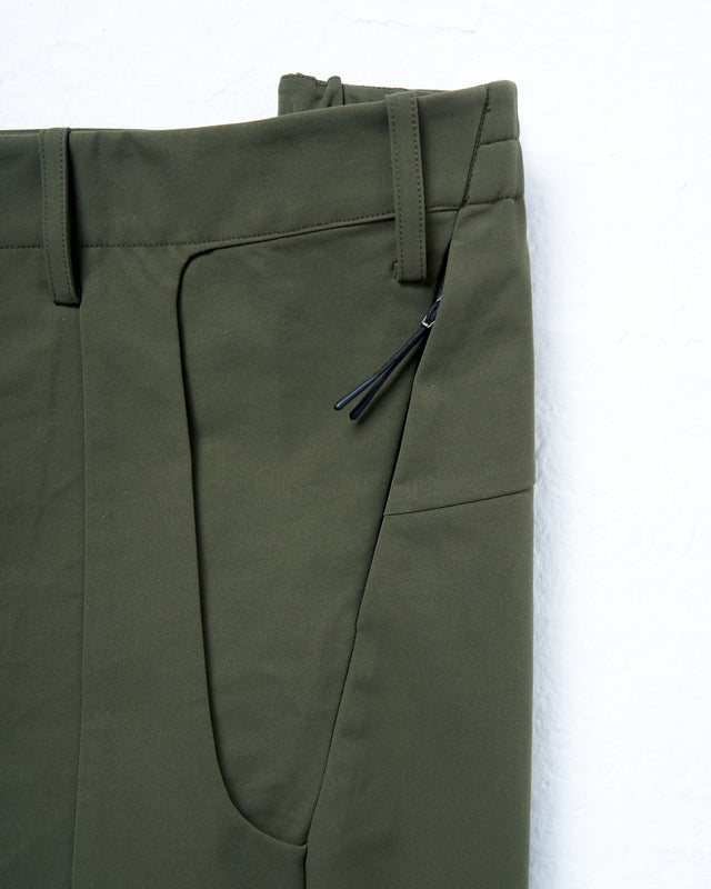 SEIZE - 003 AXIS TAPER UTILITY PANTS - EVERMOSS