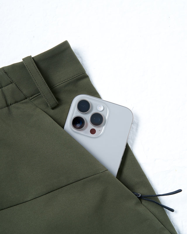 SEIZE - 003 AXIS TAPER UTILITY PANTS - EVERMOSS