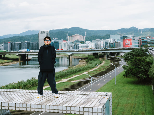 SEIZE - WAFFLE HALF ZIP PULLOVER - METRO OCEAN