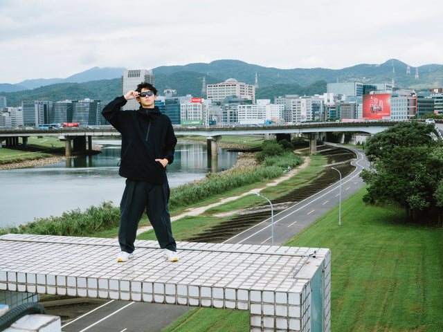 SEIZE - 003 AXIS TAPER UTILITY PANTS - ATLANTIS