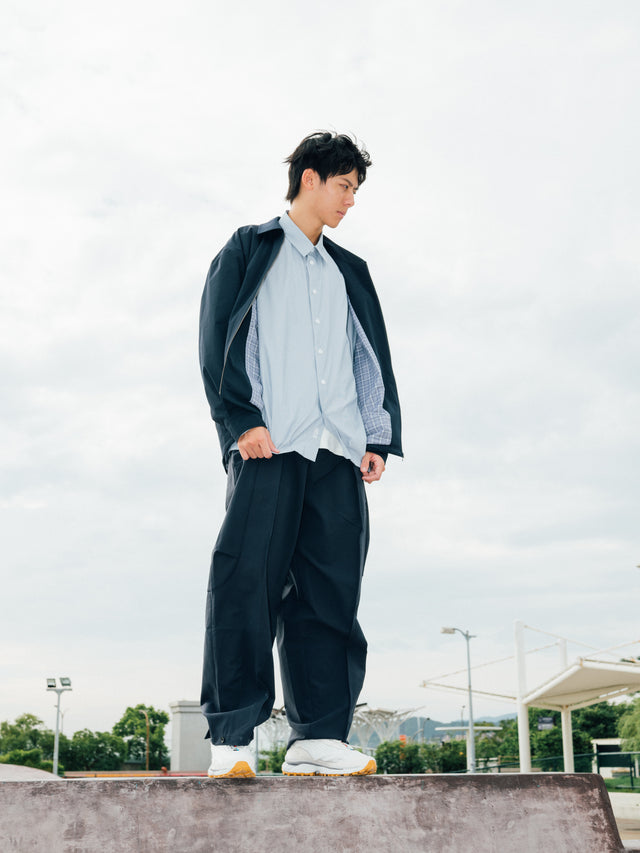 SEIZE - 003 AXIS TAPER UTILITY PANTS - ATLANTIS
