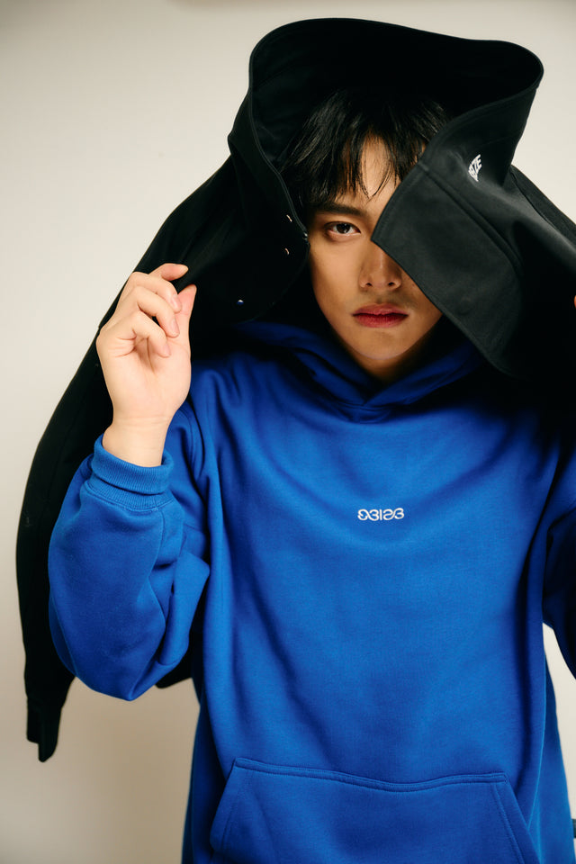 SEIZE - ANTISTATIC LOOSE FIT HOODIE - FLASH BLUE