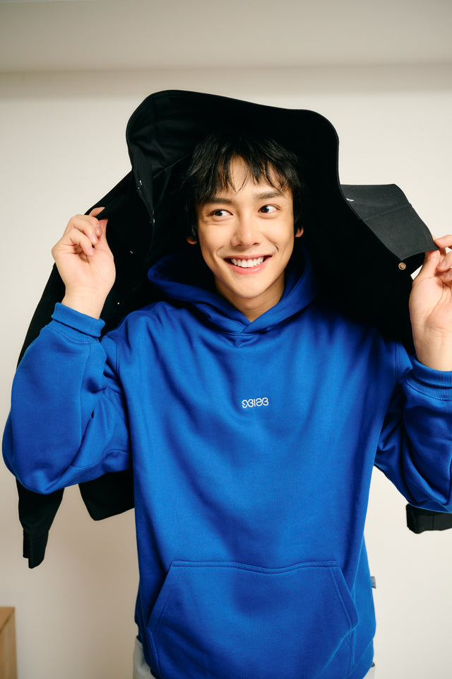 SEIZE - ANTISTATIC LOOSE FIT HOODIE - FLASH BLUE