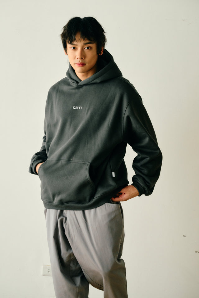 SEIZE - WIDE TAPERED SAROUEL PANTS - TITANIUM GREY