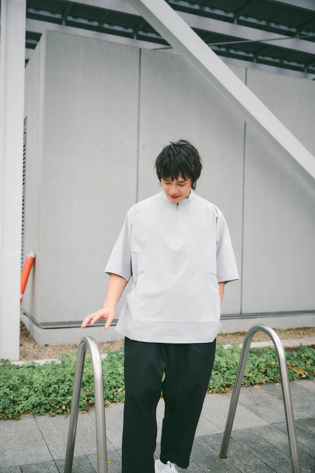 SEIZE - TECH SOLOTEX 2WAY HALF ZIP SHIRT - ICELAND