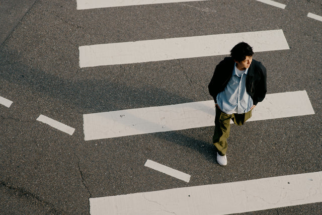 SEIZE - 003 AXIS TAPER UTILITY PANTS - EVERMOSS