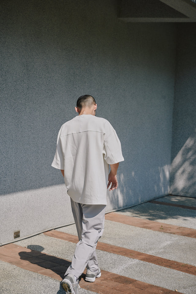 SEIZE - TECH TAPERED EASY PANTS V2 - LIGHT GREY