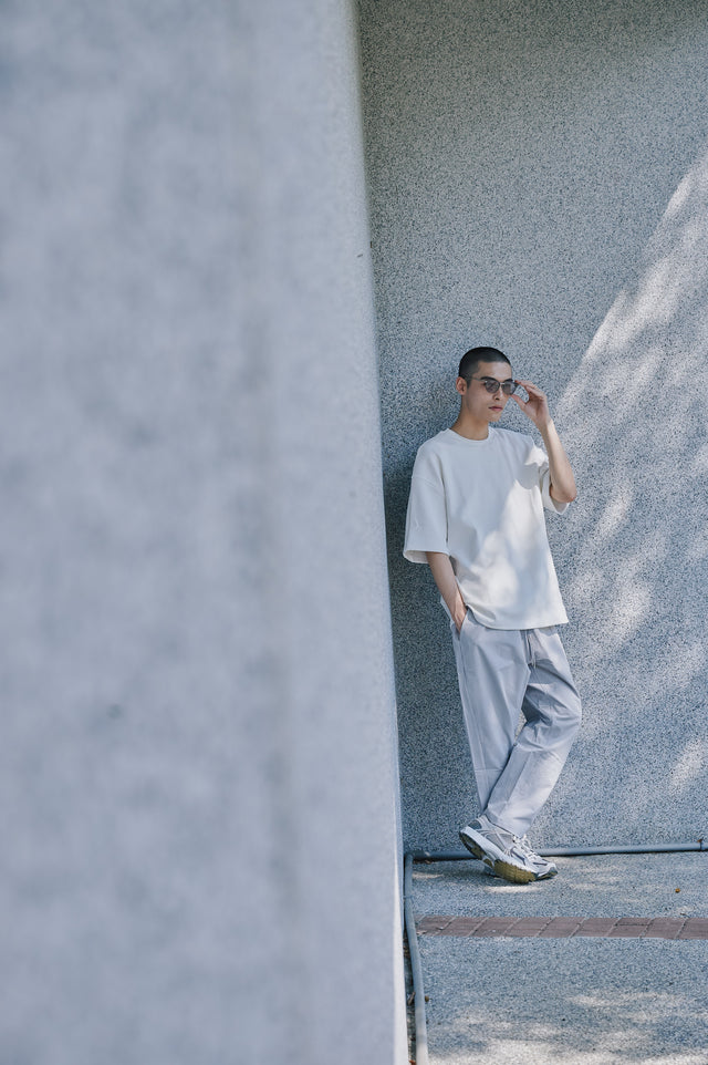 SEIZE - TECH TAPERED EASY PANTS V2 - LIGHT GREY