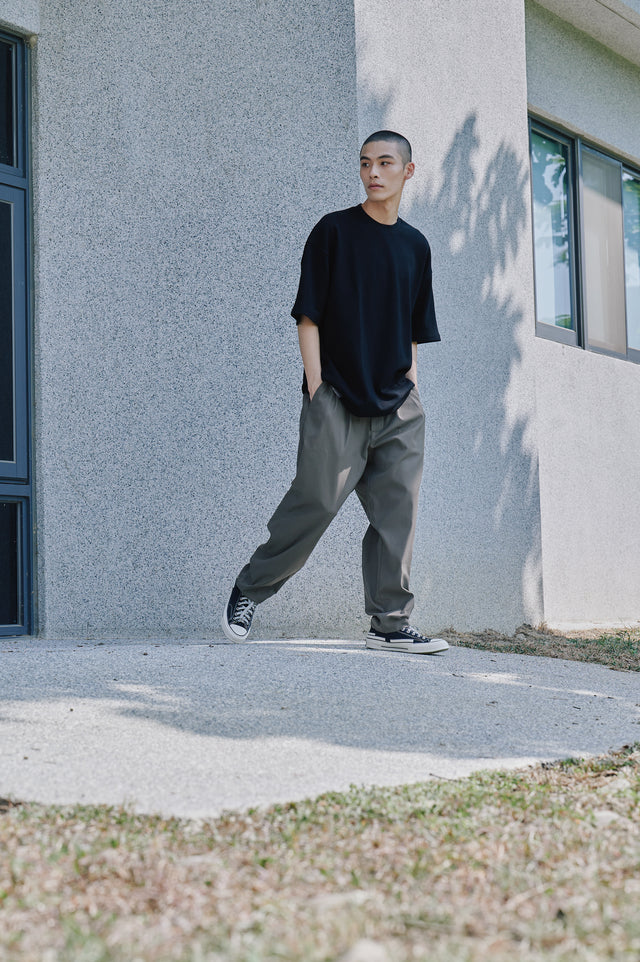 SEIZE 002 - CORDURA COMBAT WOOL 2 TUCK TAPERED PANTS - SANDALWOOD