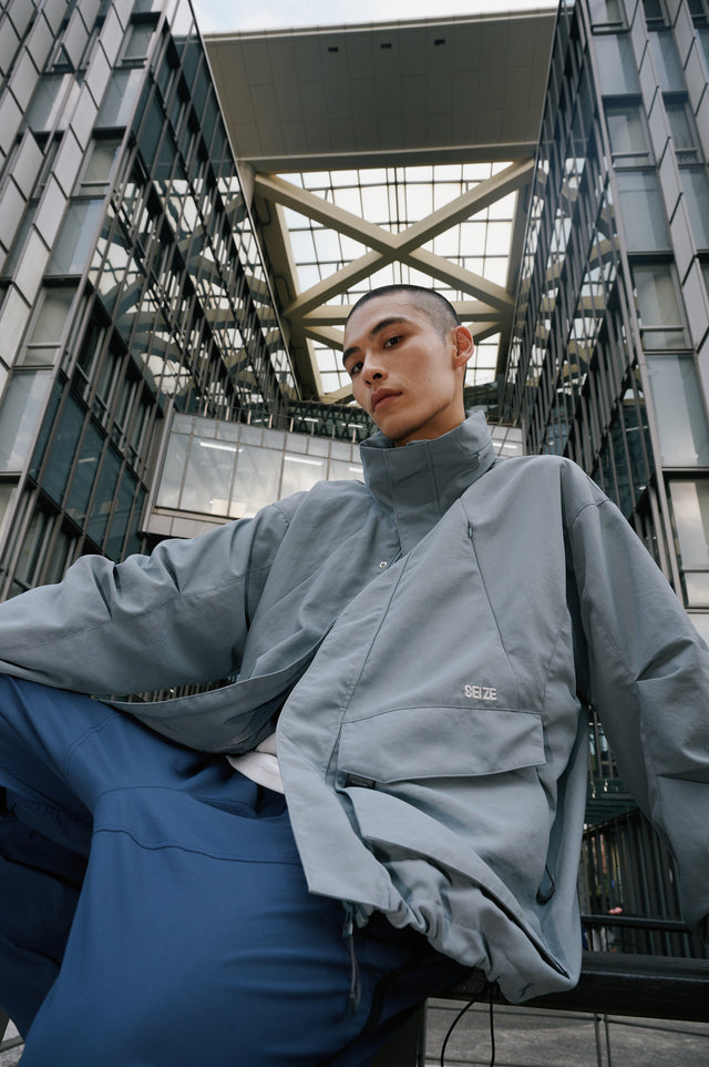 SEIZE - TECH WINDBREAKER SHELL JACKET