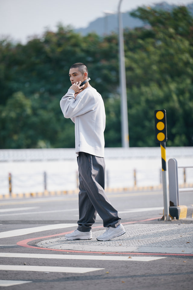 SEIZE 002 - CORDURA COMBAT WOOL 2 TUCK TAPERED PANTS - GENTLE GRAY
