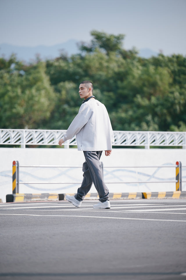 SEIZE 002 - CORDURA COMBAT WOOL 2 TUCK TAPERED PANTS - GENTLE GRAY