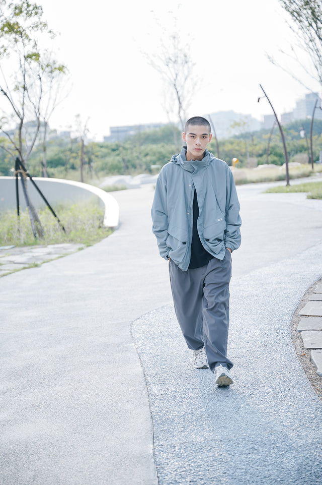 SEIZE 002 - CORDURA COMBAT WOOL 2 TUCK TAPERED PANTS - GENTLE GRAY