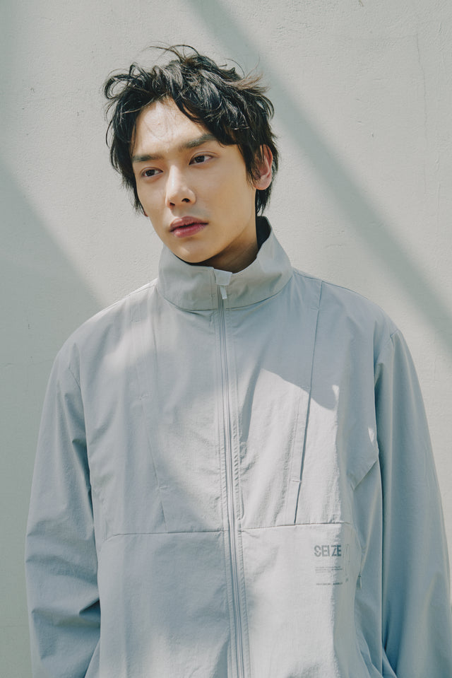 SEIZE - TECH AIRDRIFT SUN PROTECTION JACKET - WHITETEA GREY