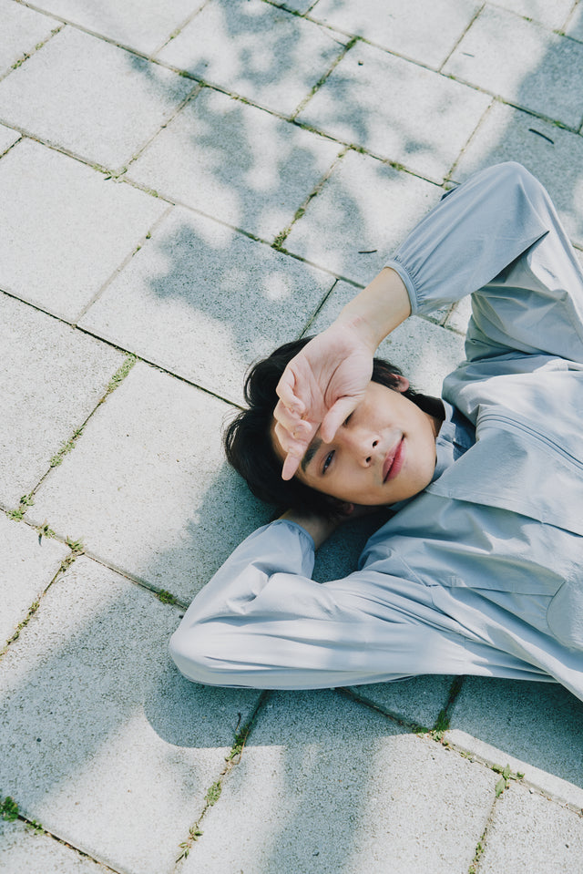 SEIZE - TECH AIRDRIFT SUN PROTECTION JACKET - WHITETEA GREY