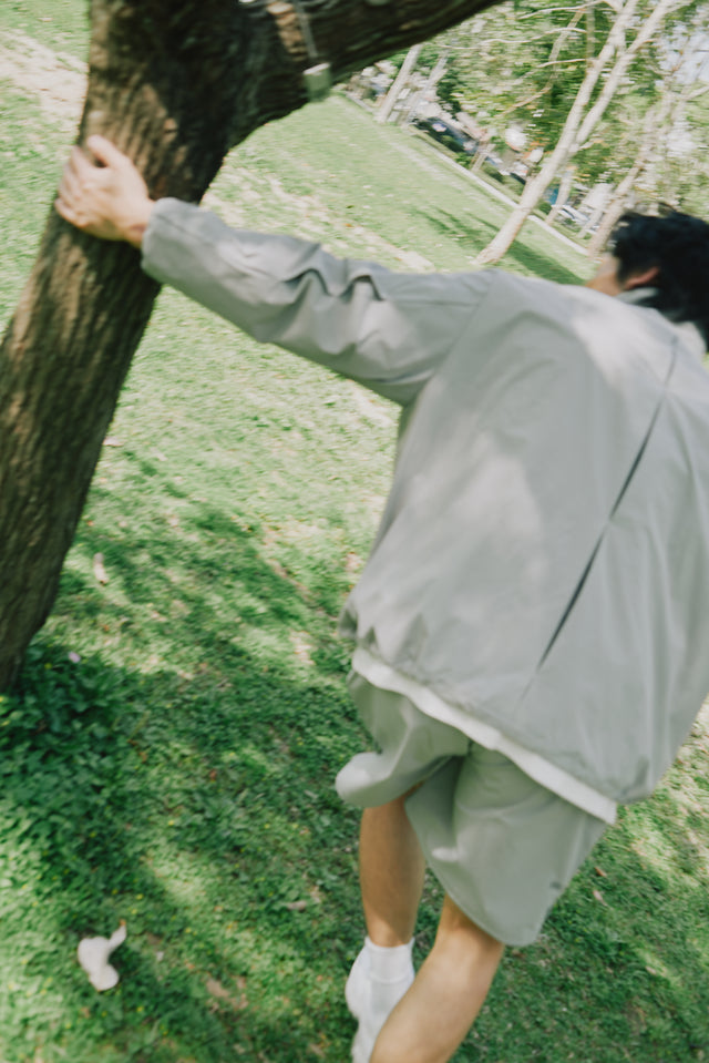 SEIZE - TECH AIRDRIFT SUN PROTECTION JACKET - WHITETEA GREY