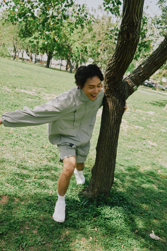 SEIZE - TECH AIRDRIFT SUN PROTECTION JACKET - WHITETEA GREY