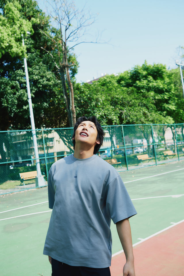 SEIZE - COOLTOUCH DAILY TEE - SAGE GREY