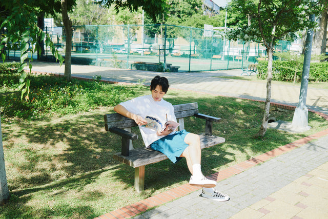 SEIZE - FUNCTIONAL POCKET TEE - MOON WHITE